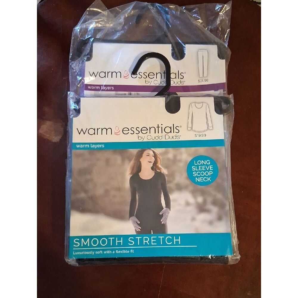 Cuddi Duds Set Black Longsleeve Top And Pants Size Small New In Package
